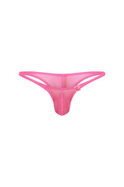 Bikini Plellis Mesh Pink