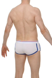 Boxer Retro Modal White