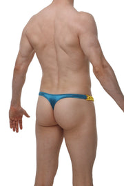 Thong Chains Satin Teal