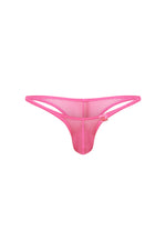 Bikini Plellis Mesh Pink