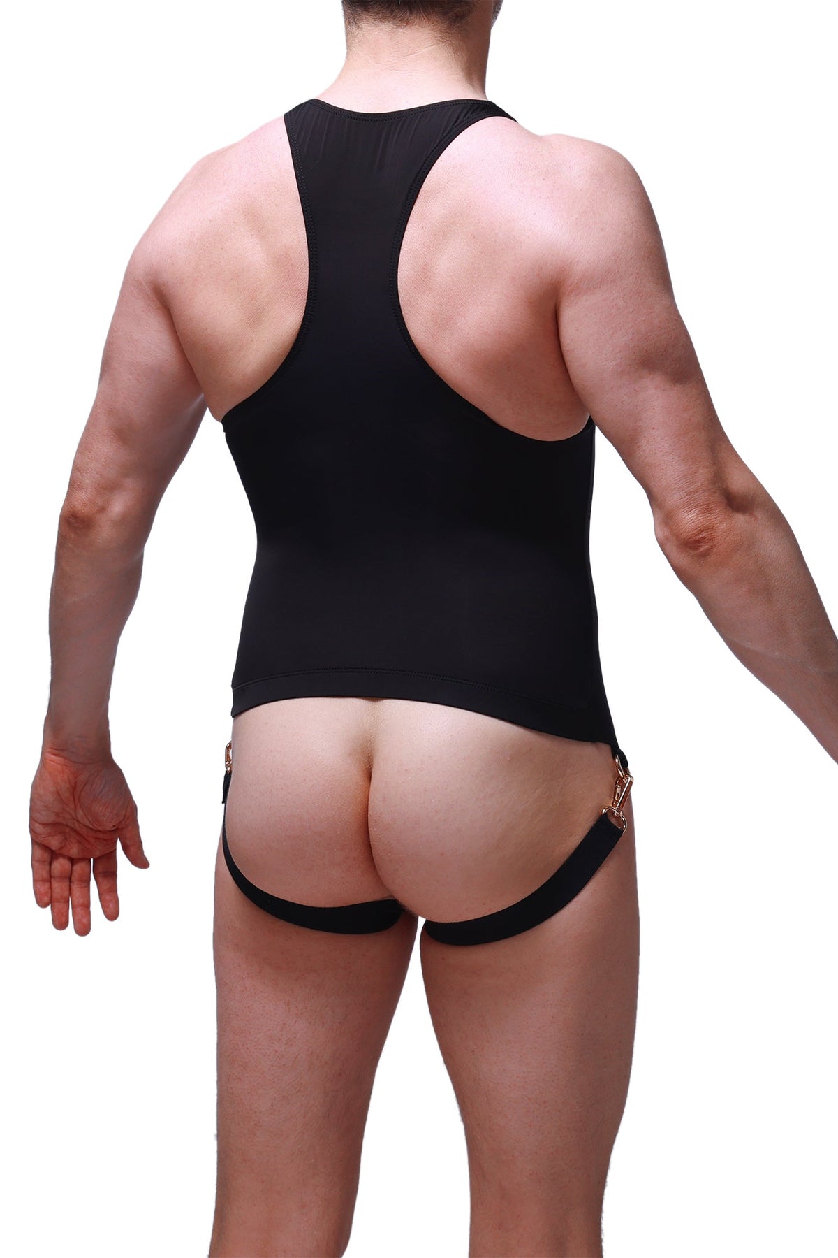 Abbigliamento sportivo uomo Jockstrap Leotard intimo singolo body Abbigliamento sportivo uomo Jockstrap Leotard intimo singolo body