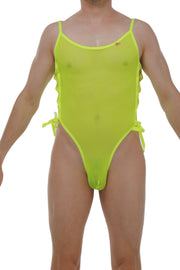 Body Lacets Net Neon Yellow