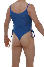 Body Lacets Plum Blue