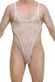 Bodythong Carbay Lace Savane White