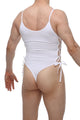 Bodythong Lacets White