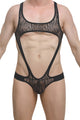 Bodythong Oze Lace Savane Black