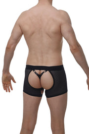Boxer String Garter Angy Macra Black