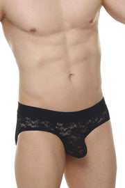 Brief Dome Lace Black
