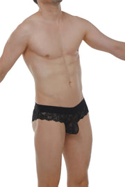 Brief Miers Lace Black