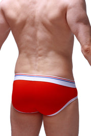 Brief Montjoi Modal Red