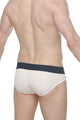 Brief Protruder Rib White