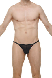 G-string Chely Net Black