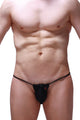 G-string cocksak bee black