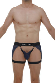 G-string Lurris Lace Navy