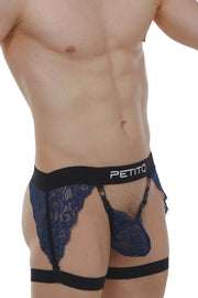 G-string Lurris Lace Navy