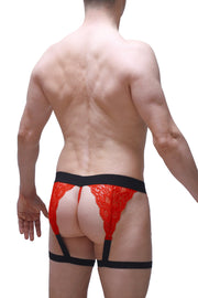 G-string Lurris Lace Red