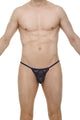 G-string Pearls Lace Navy