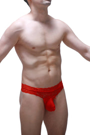 Thong Plessis Plum Red