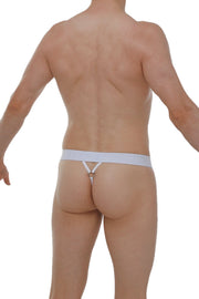 G-string Saleon Rib White