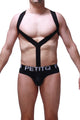 Body String Ozel Noir - PetitQ Underwear - Lingerie masculine sexy et sous-vêtements pour homme originaux