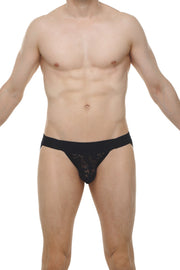 Jockstrap Monviel Lace Black
