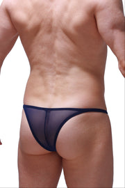 Bikini Plellis Net Navy