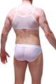 Micro Tank Top Mesh White