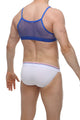 Micro Tank Top Mesh Blue