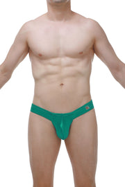 Mini Boxer Satin Green