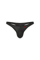 Thong Lasso Cockring Plum Black