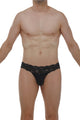 Thong Plessis Lace Black