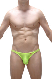 Thong Cornil Net Neon Yellow