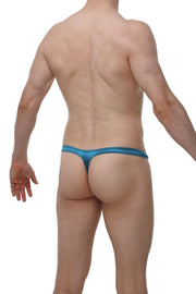Thong Dome Satin Teal