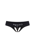 Thong Hole Cockring Bee Black