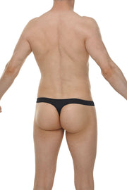 Thong Lasso Cockring Plum Black