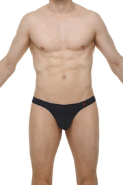 Thong Lasso Cockring Plum Black