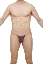 Thong Migny Plum Brown