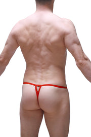 Thong Migny Lace Red