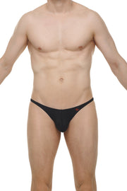Thong Plellis Plum Black