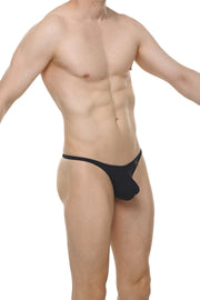 Thong Plellis Plum Black