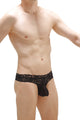 Thong Plessis Lace Black