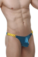 Thong Chains Satin Teal
