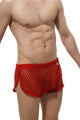 Short Snap PetitQ Fishnet Red