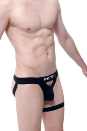 Jockstrap PetitQ Adventure Black - PetitQ Underwear