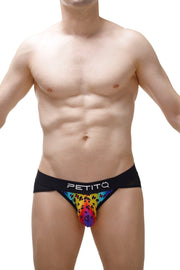 Bikini Lagny Leopard Rainbow