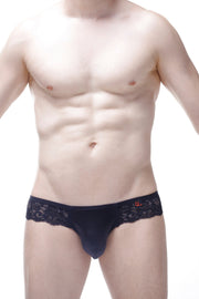 Bikini Oupar Satin Black