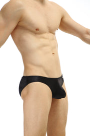 Bikini Murlin Satin Black