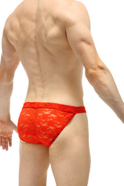 Tanga Sillas Lace Red