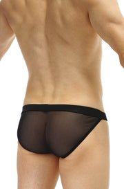 Bikini Tanga Sillas Net Black