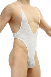 Bodythong Causson Bee White